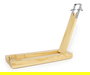 Quttin Jamonero de Madera Plegable | 48 cm Largo x 17 cm Ancho x 4,5 cm Alto (6 Unidades)