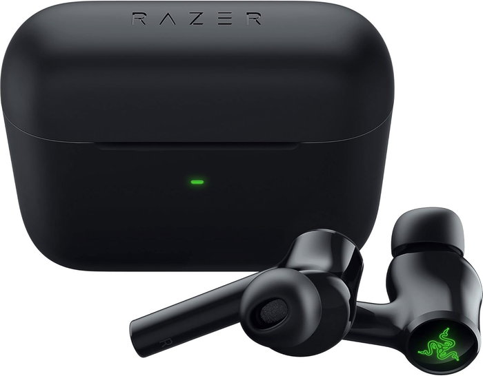 Razer RZ12-04590100-R3G1 Auriculares True Wireless Stereo (TWS) HyperSpeed Bluetooth para Juego Intraurales, Cancelación de Ruido Activo, IPX4, Negro