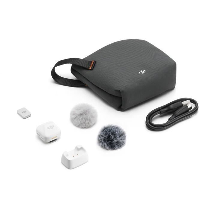 DJI Mic Mini Transmisor inalámbrico - Blanco Ártico DJI Mic Mini Transmisor inalámbrico - Blanco Ártico