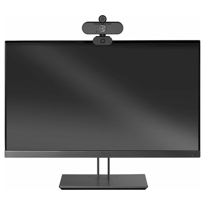 DICOTA D31888 Webcam PRO Plus 4K, 3840 x 2160 Pixeles, 60 pps, Tapa de Privacidad, Conectar y Usar