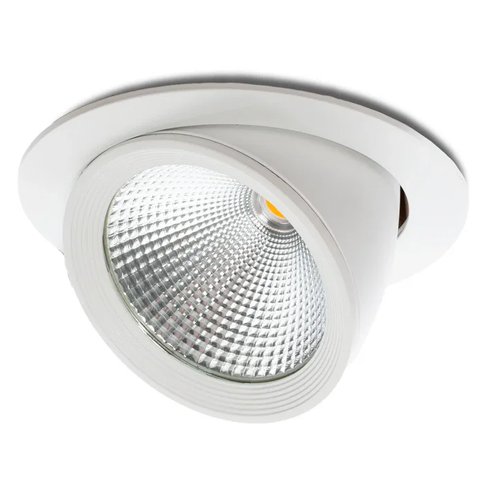 Foco Downlight LED 40W 4000Lm 6000ºK Orientable UGR17 50.000H JW-40W-G-CW