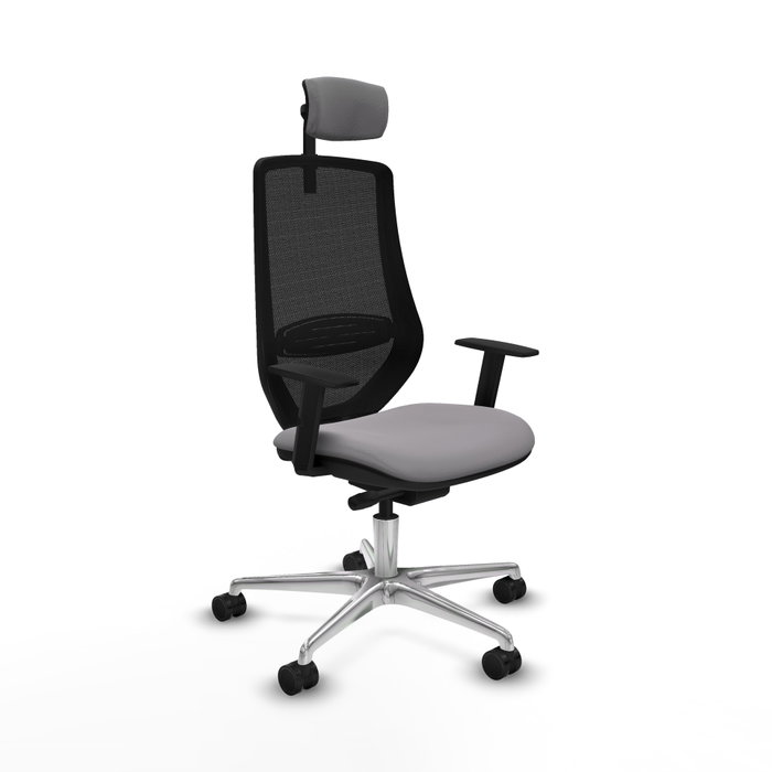 PIQUERAS Y CRESPO Silla de oficina Mardos con mecanismo Sincro/Traslack Gris y Negro PIQUERAS Y CRESPO Silla de oficina Mardos con mecanismo Sincro/Traslack Gris y Negro