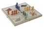 DKD Home Decor Set de Parchís de Madera de 18 Piezas