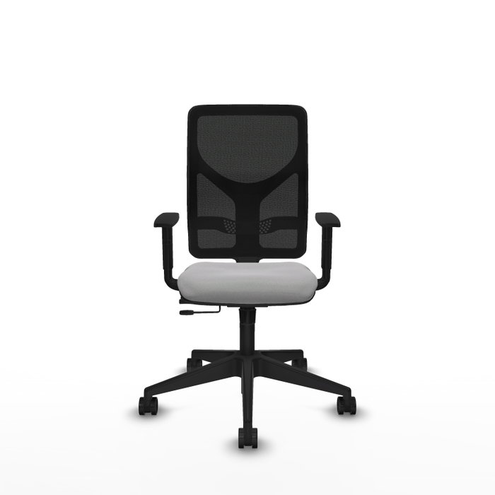 PIQUERAS Y CRESPO Silla de oficina Motilla con mecanismo Sincro/Traslack Gris claro/Negro PIQUERAS Y CRESPO Silla de oficina Motilla con mecanismo Sincro/Traslack Gris claro/Negro
