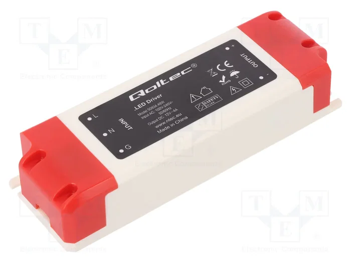 QOLTEC Alimentador LED 48W 12VDC 4A QOLTEC Alimentador LED 48W 12VDC 4A