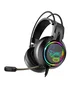 Spirit of Gamer ELITE-H10 Auriculares Gaming para PC Diadema Alámbrico USB Negro con Sonido 7.1 Virtual, Micrófono Boom y Control de Volumen