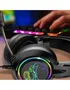 Spirit of Gamer ELITE-H10 Auriculares Gaming para PC Diadema Alámbrico USB Negro con Sonido 7.1 Virtual, Micrófono Boom y Control de Volumen