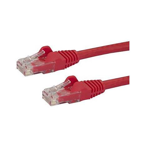 StarTech Cable de Red Cat6 UTP de 10 m Rojo Snagless