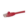 StarTech Cable de Red Cat6 UTP de 10 m Rojo Snagless