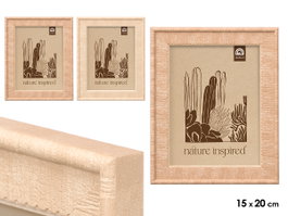 GIFTDECOR Portafotos Relieve Surtido 15x20cm Madera