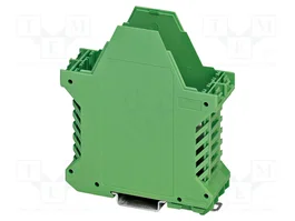 PHOENIX CONTACT ME 35 Base de carcasa verde para raíl DIN