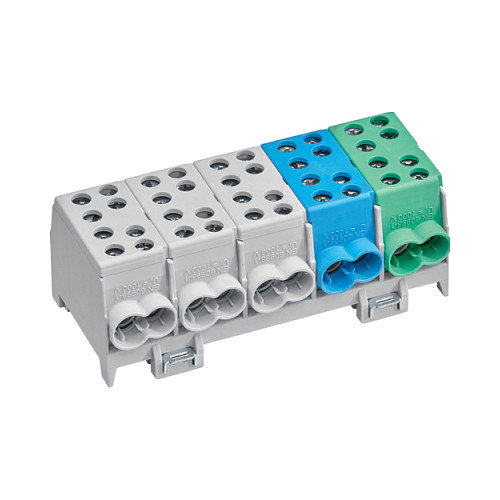 Hager KH45A Borna de derivación de línea principal 5 polos Hager KH45A Borna de derivación de línea principal 5 polos