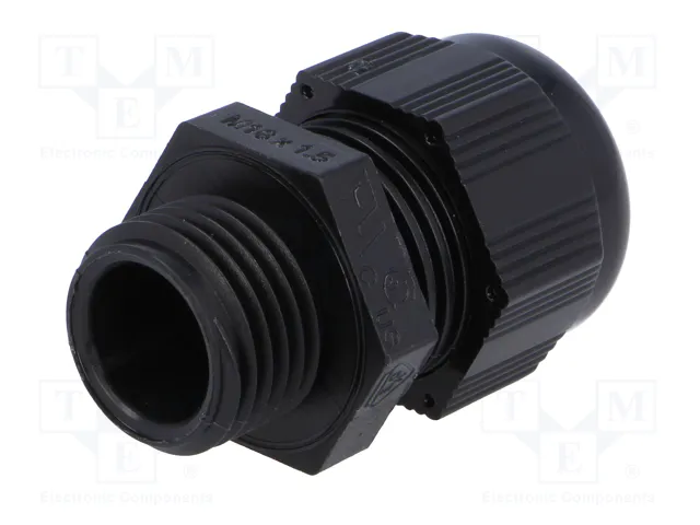 HELU Sello aislante HELUTOP® HT M16 1,5 negro