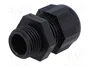 HELU Sello aislante HELUTOP® HT M16 1,5 negro