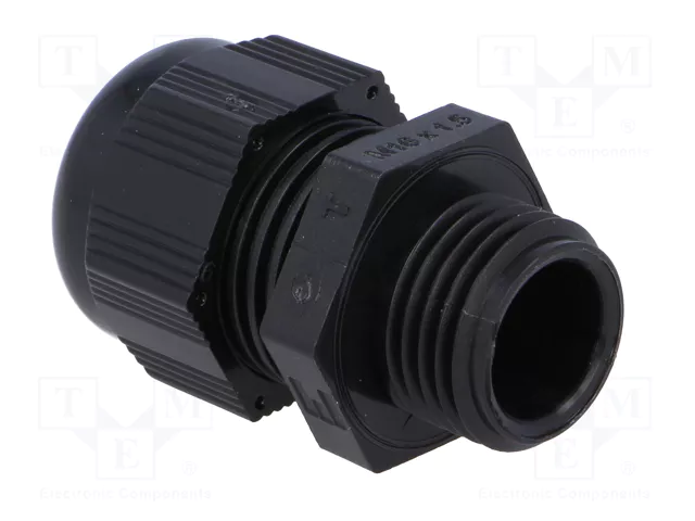 HELU Sello aislante HELUTOP® HT M16 1,5 negro