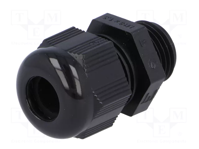 HELU Sello aislante HELUTOP® HT M16 1,5 negro