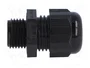 HELU Sello aislante HELUTOP® HT M16 1,5 negro