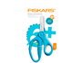 Fiskars Tijeras para niños 6+ punta redonda 13cm Turquesa brillante
