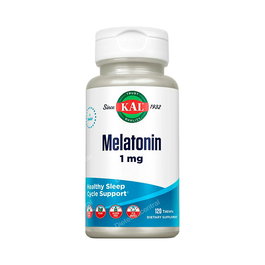 KAL Melatonina 1Mg 120 Comprimidos Veganos