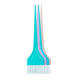 WAD PROFESSIONAL BEAUTY Set de Brochas para Tintes Professional Beauty Green, Purple, Blue