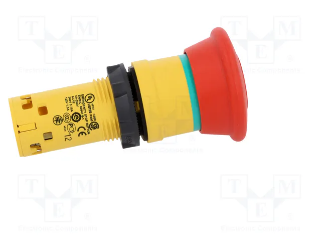SCHNEIDER ELECTRIC Interruptor de emergencia Harmony XB7 rojo NC 22mm