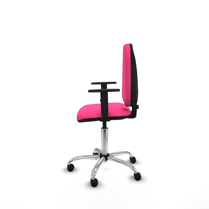 PIQUERAS Y CRESPO Silla de oficina Aýna Rosa con Brazos 1D
