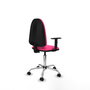PIQUERAS Y CRESPO Silla de oficina Aýna Rosa con Brazos 1D