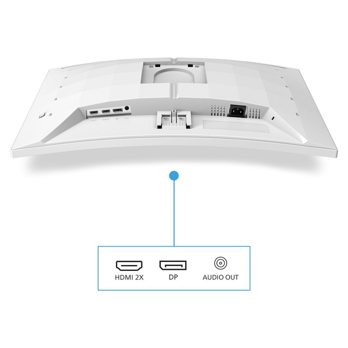 Philips 27M2C5201L/00 Monitor Evnia 27 pulg. Curvo Full HD 180Hz Blanco Philips 27M2C5201L/00 Monitor Evnia 27 pulg. Curvo Full HD 180Hz Blanco
