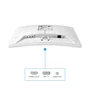 Philips Evnia 27M2C5201L/00 Monitor Gaming Curvo 27 Pulgadas Full HD 180Hz Blanco