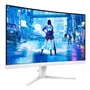 Philips Evnia 27M2C5201L/00 Monitor Gaming Curvo 27" Full HD, 180Hz, 0.5ms MPRT, AMD FreeSync, HDR10, Fast VA, Blanco, 2xHDMI, DisplayPort