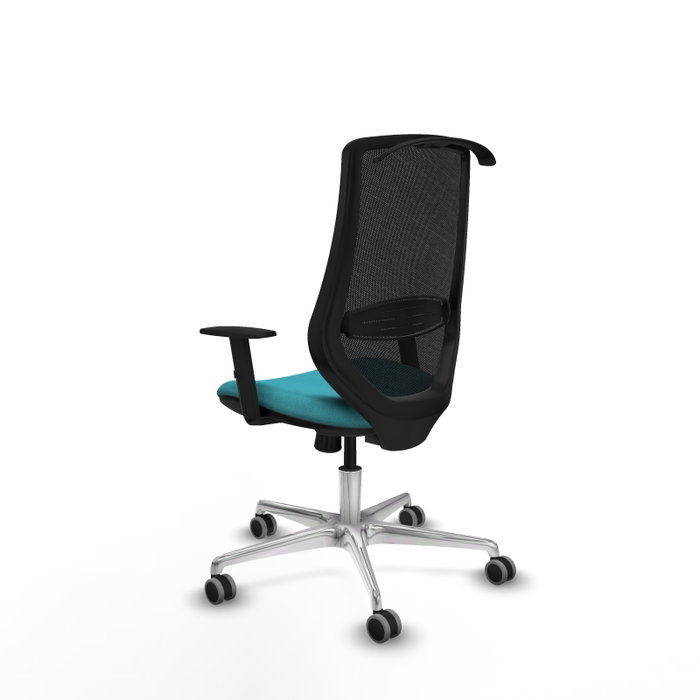PIQUERAS Y CRESPO Silla de oficina Mardos Turquesa y Negro PIQUERAS Y CRESPO Silla de oficina Mardos Turquesa y Negro