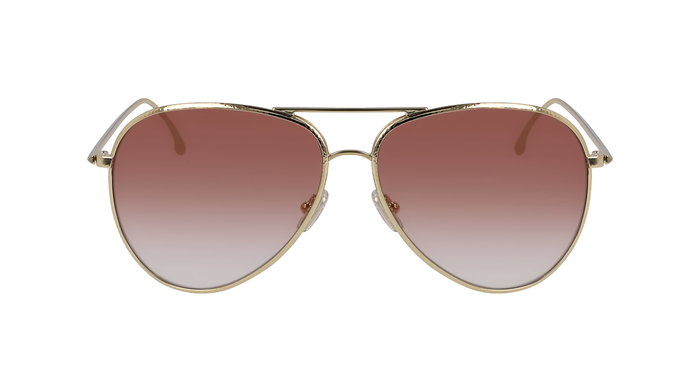Victoria Beckham VB203S-712 Gafas de Sol Dorado/Rojo