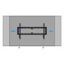 B-Tech Elements Fixed 600 Flat BT5442/B Negro/Azul