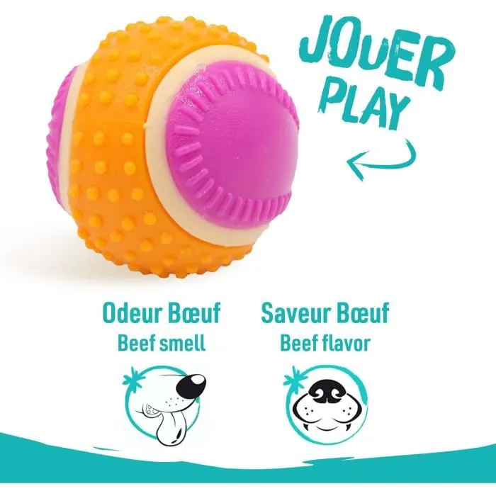 Aime Pelota para perros 5 en 1 sabor carne AGBT901635 Aime Pelota para perros 5 en 1 sabor carne AGBT901635