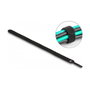 DeLOCK Bridas para cable con gancho y lazo L 300 x AN 12 mm negro, 10 piezas