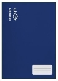 ESCOLOFI Pack de 10 Libretas A4 Pauta Montessori 3,5cm Azul