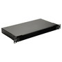 EQUIP Equip 337111 Caja de espacio para fibra óptica de acero, Negro