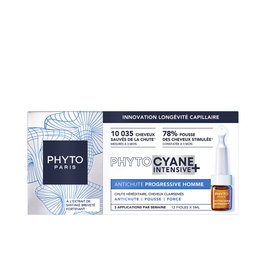 Phyto Phytocyane Intensive+ Ampollas Hombre 12 u
