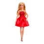 Mattel Barbie Muñeca Coleccionable 80 Aniversario Mattel, Edición Especial Vestido Rojo y Accesorios, Referencia Jgd25