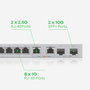 Zyxel XGS1210-12-ZZ0102F Switch Gestionado Gigabit Ethernet 8 Puertos RJ45 Gris