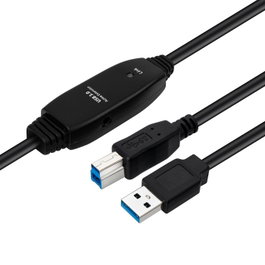 MicroConnect Cable USB 3.2 Gen 1 Activo A-B 7m Negro