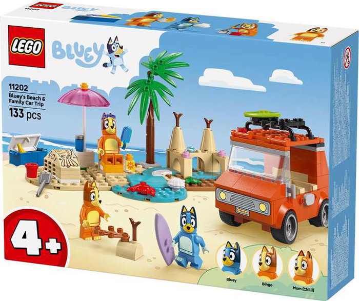 LEGO Bluey Excursión Familiar a la Playa