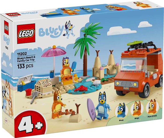 LEGO Bluey Excursión Familiar a la Playa