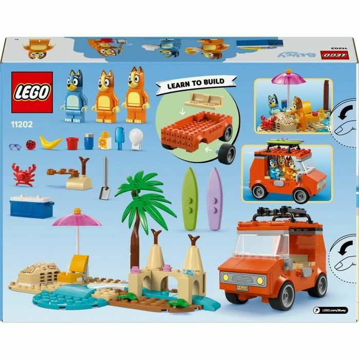LEGO Excursión Familiar a la Playa de Bluey 11202 LEGO Excursión Familiar a la Playa de Bluey 11202