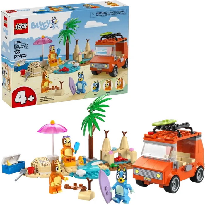 LEGO Excursión Familiar a la Playa de Bluey 11202 LEGO Excursión Familiar a la Playa de Bluey 11202