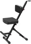FRAMEWORKS Taburete Deluxe Ajustable Con Soporte Para Guitarra