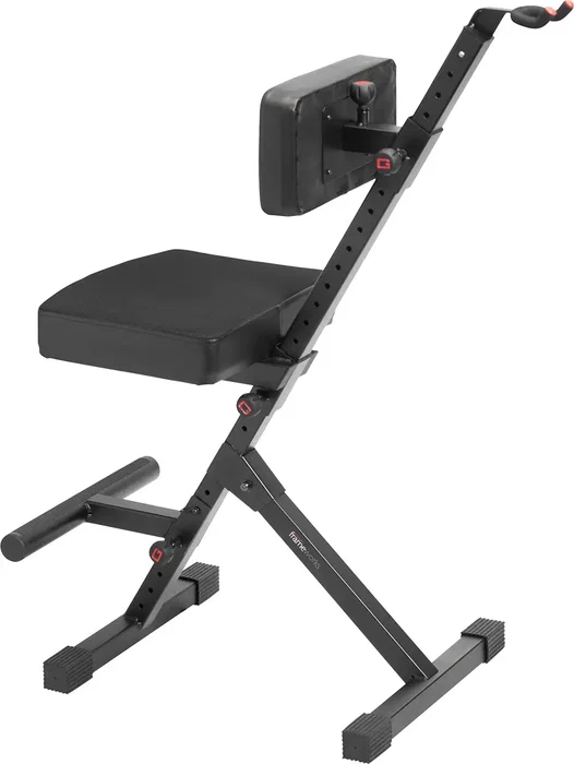 FRAMEWORKS Taburete Deluxe Ajustable Con Soporte Para Guitarra