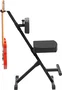 FRAMEWORKS Taburete Deluxe Ajustable Con Soporte Para Guitarra