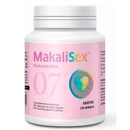 EBIOTEC Makalisex 90 Capsulas Maca Lepidium Meyenii Zinc Selenio Vitamina B12