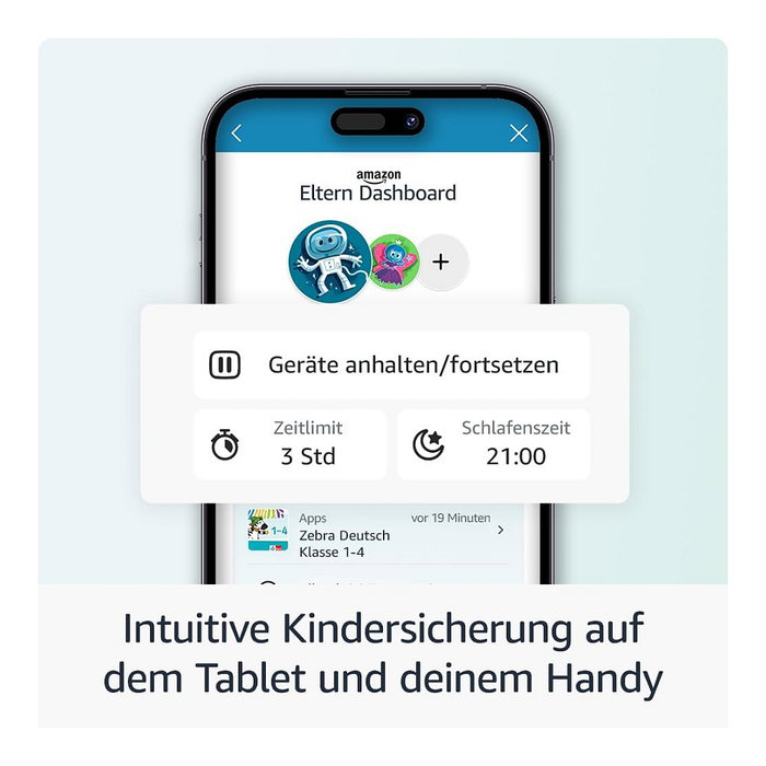 Amazon Fire HD 8 Kids Pro Tablet (2024) WiFi 32GB para niños de 6 a 12 años, Azul Hello Teal B0CVDMGB9N